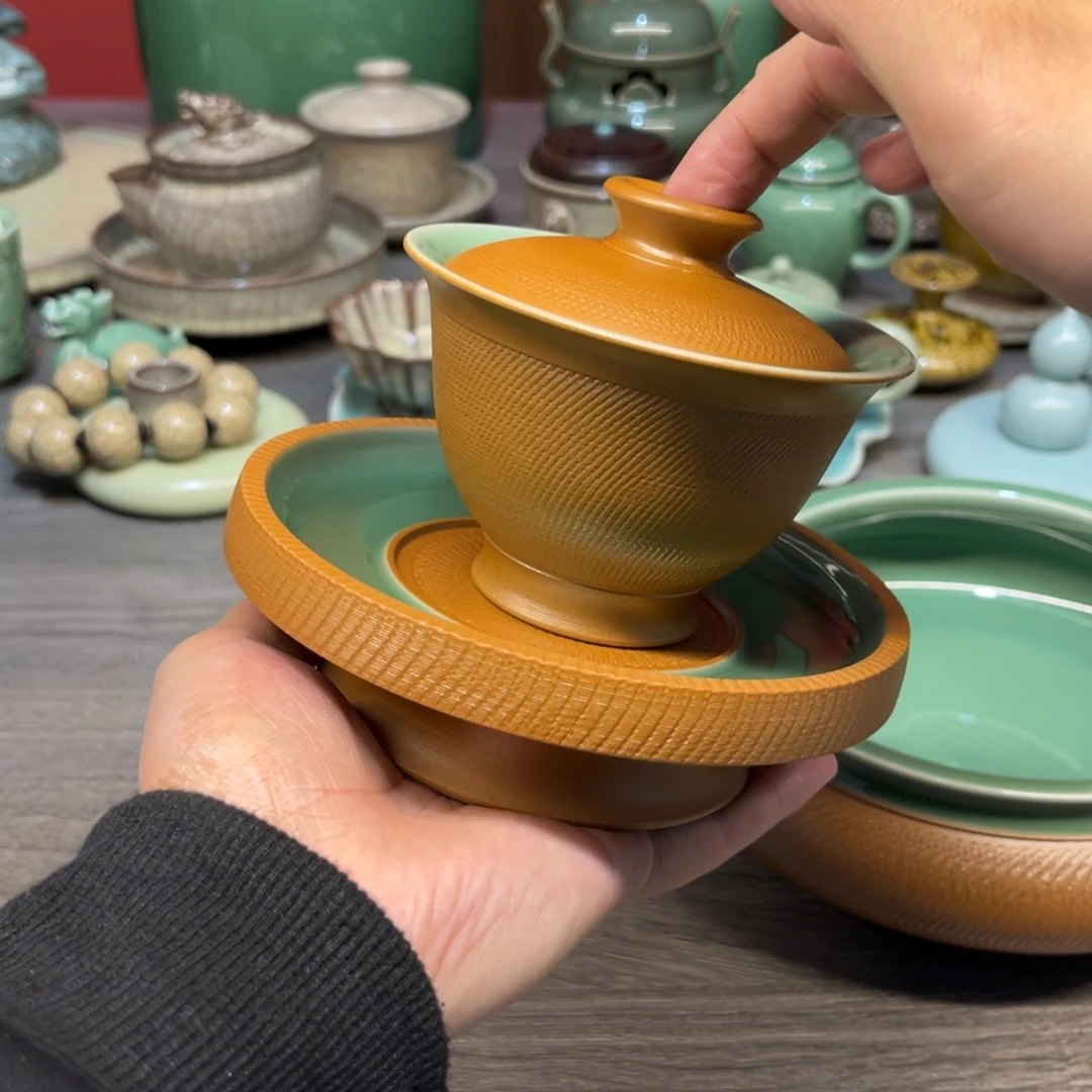 黄长懿 挑刀 元宝盖碗