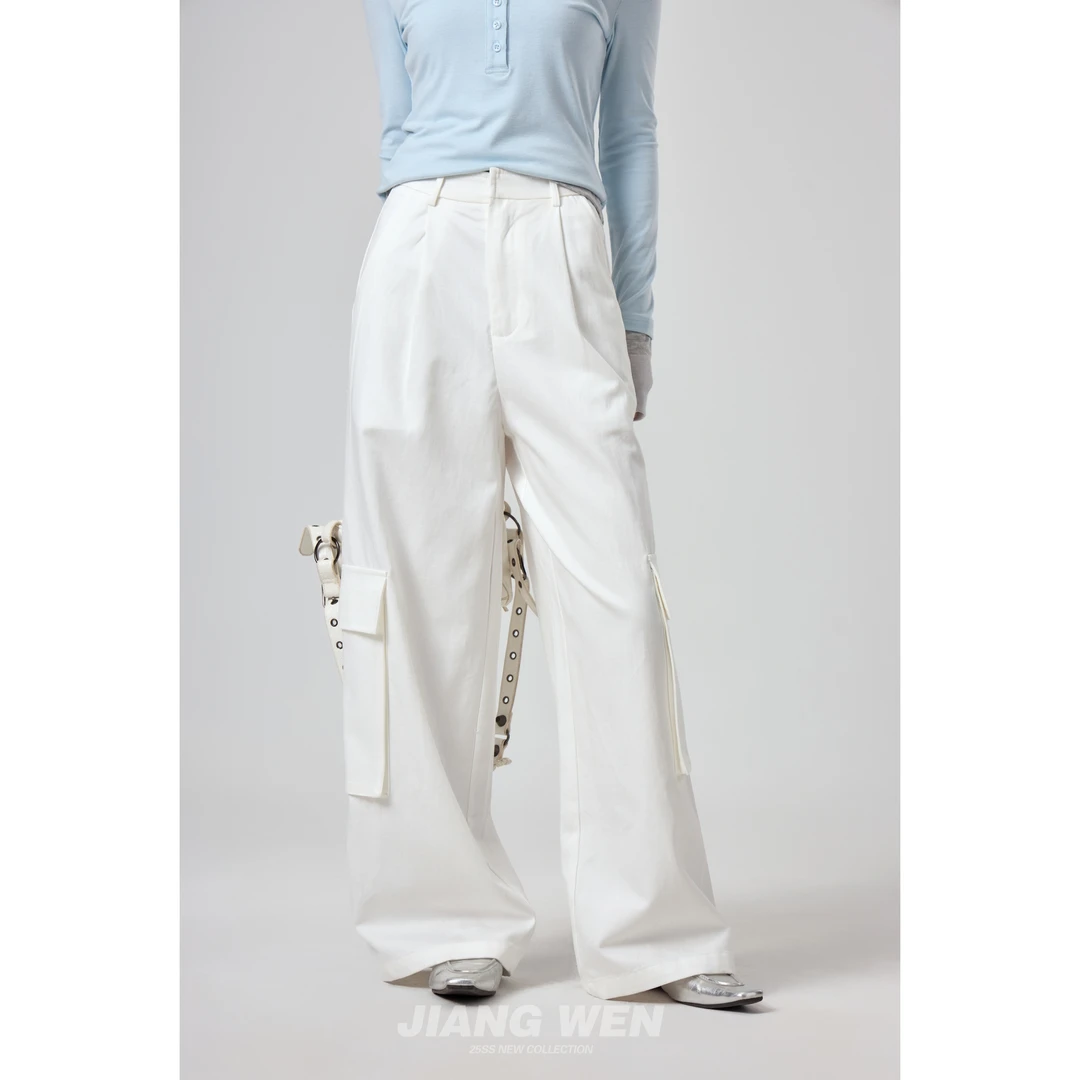 UKILAU【反重力工装裤】莱赛尔天丝棉休闲工装裤裤