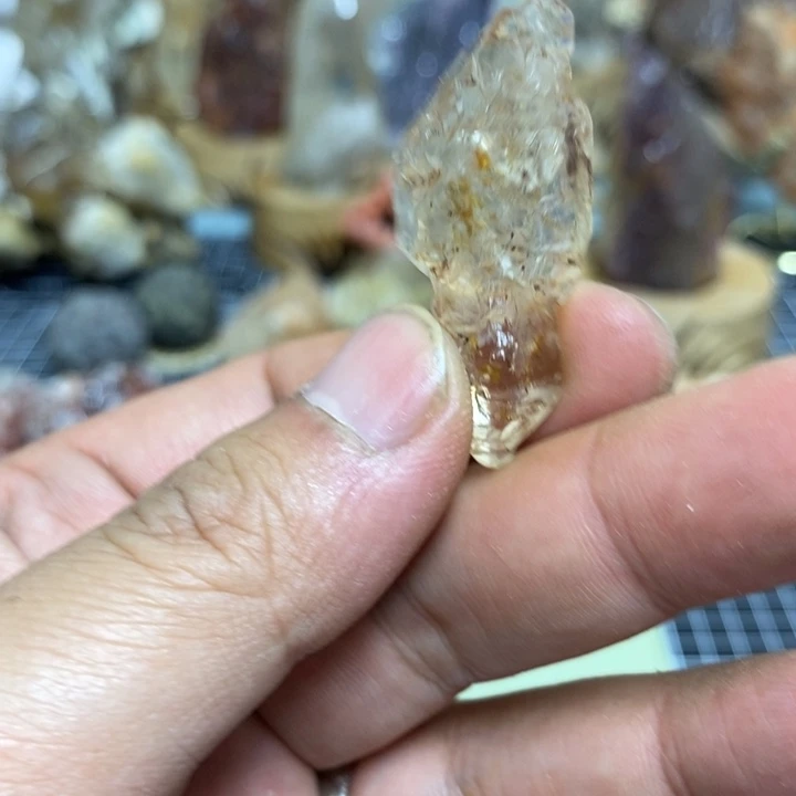 水晶水晶柱未镶嵌