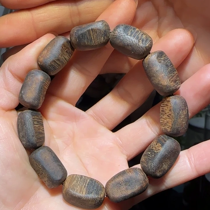 沉香手串紫棋手串16.2克