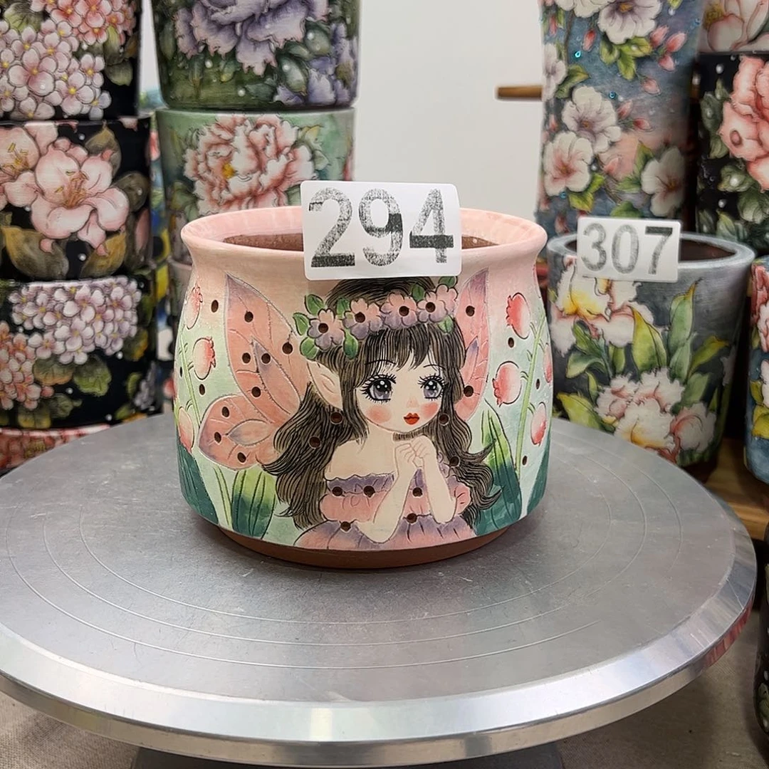 景德镇陶瓷花盆景德镇陶瓷hua p