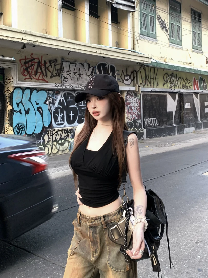 浮力款黑色重工吊带