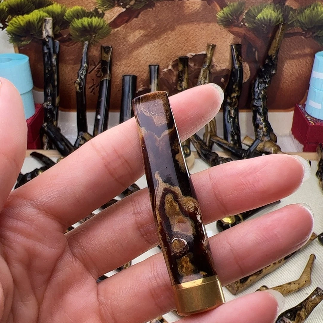 用***0 海小柳血柳光面烟嘴