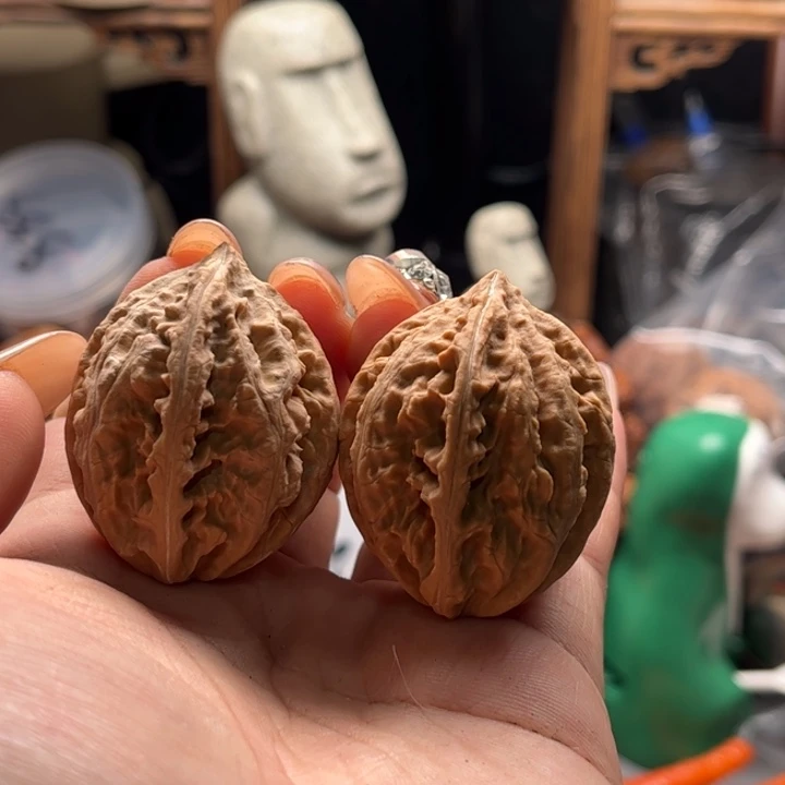 文玩核桃把件楸大胖65