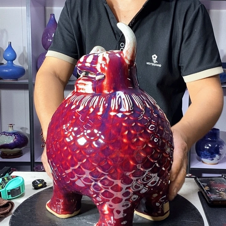 瓷片中国神垕精品钧瓷