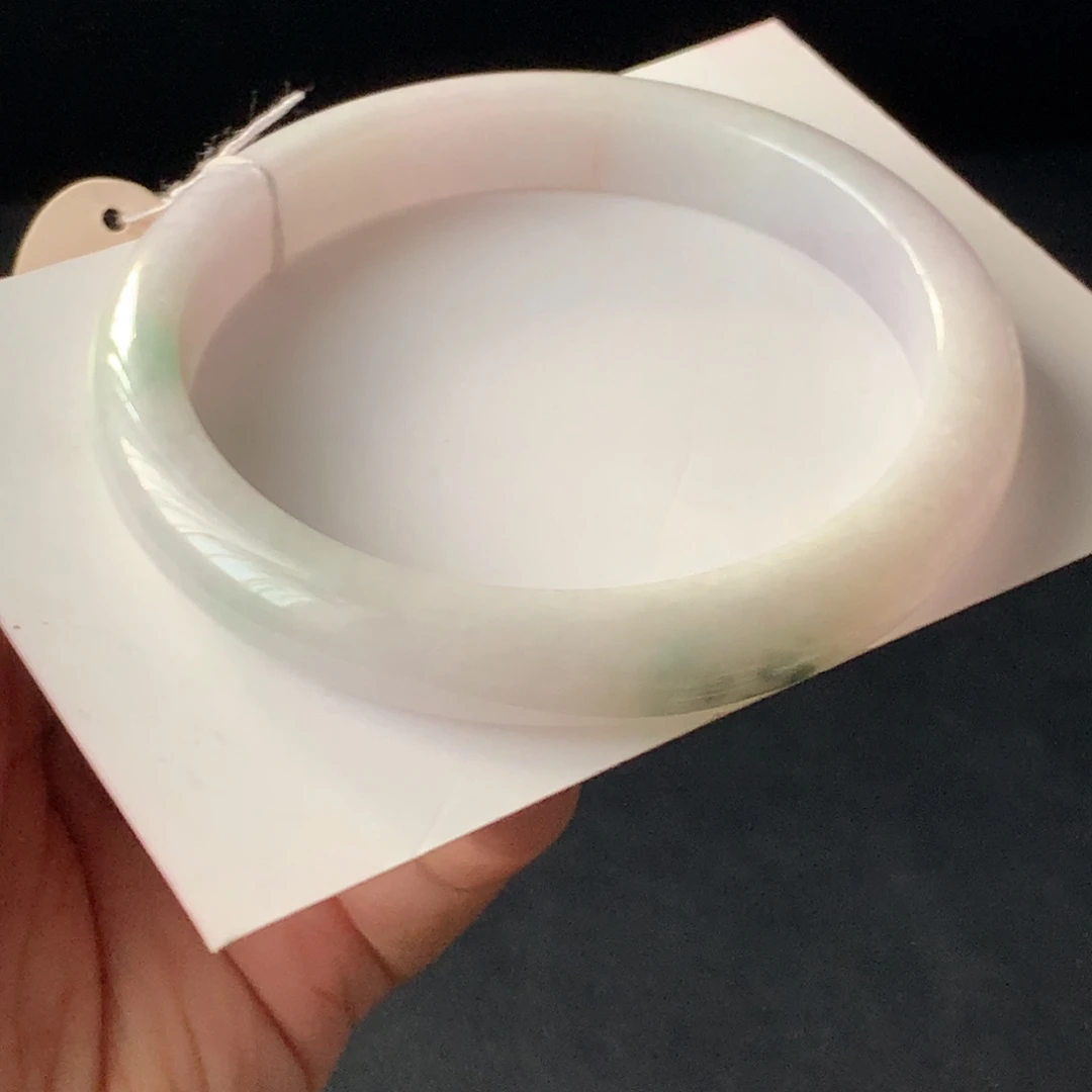 翡翠未镶嵌手镯94号57.7-9.8-7.3