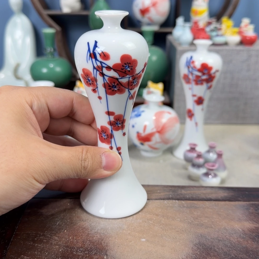 陶瓷手工小花器摆件