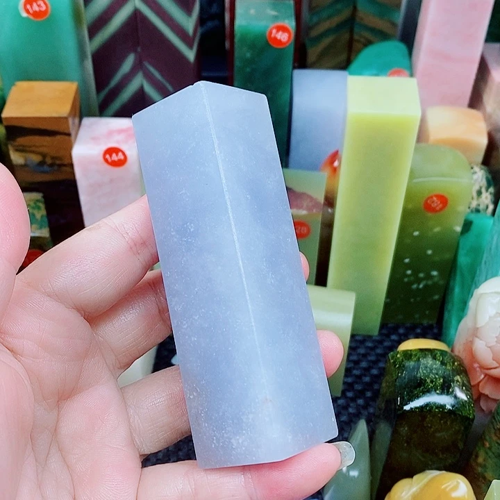 青田石印石云南西峡蓝