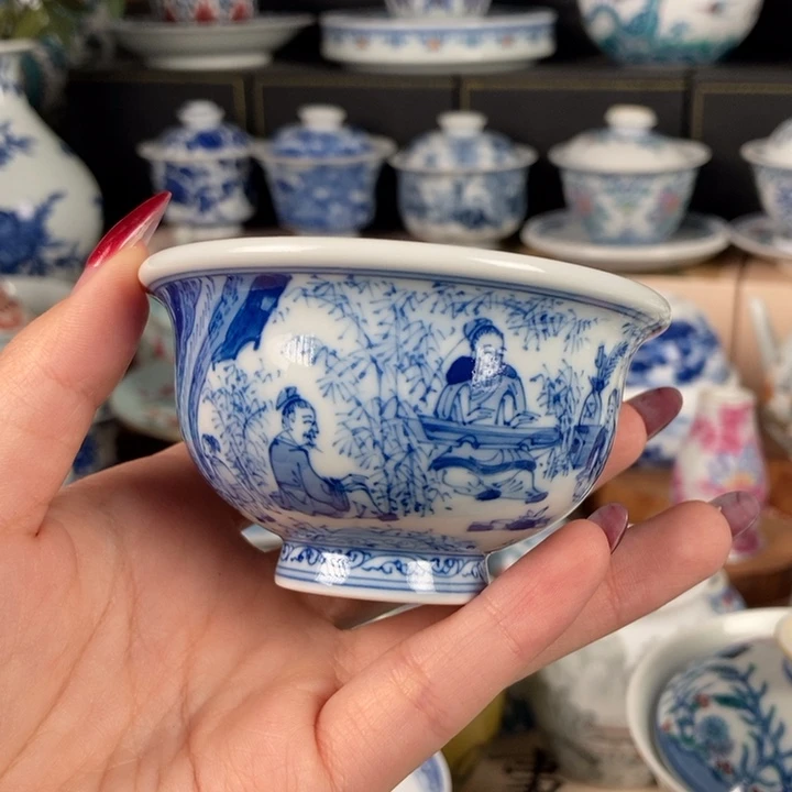 杯折葵非器竹林七贤小压手