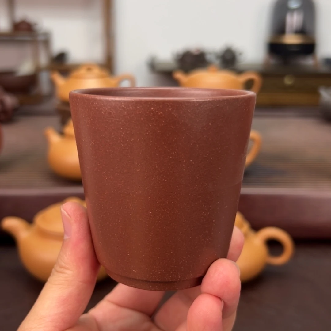想***京茶壶紫砂紫泥主人杯