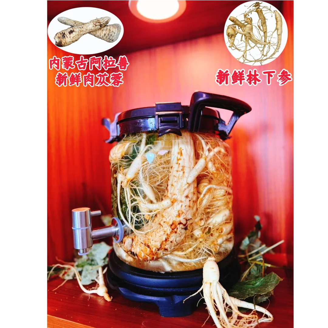 东北人参泡酒料 保真保纯 送10斤专业泡酒瓶 实际以直播间为准