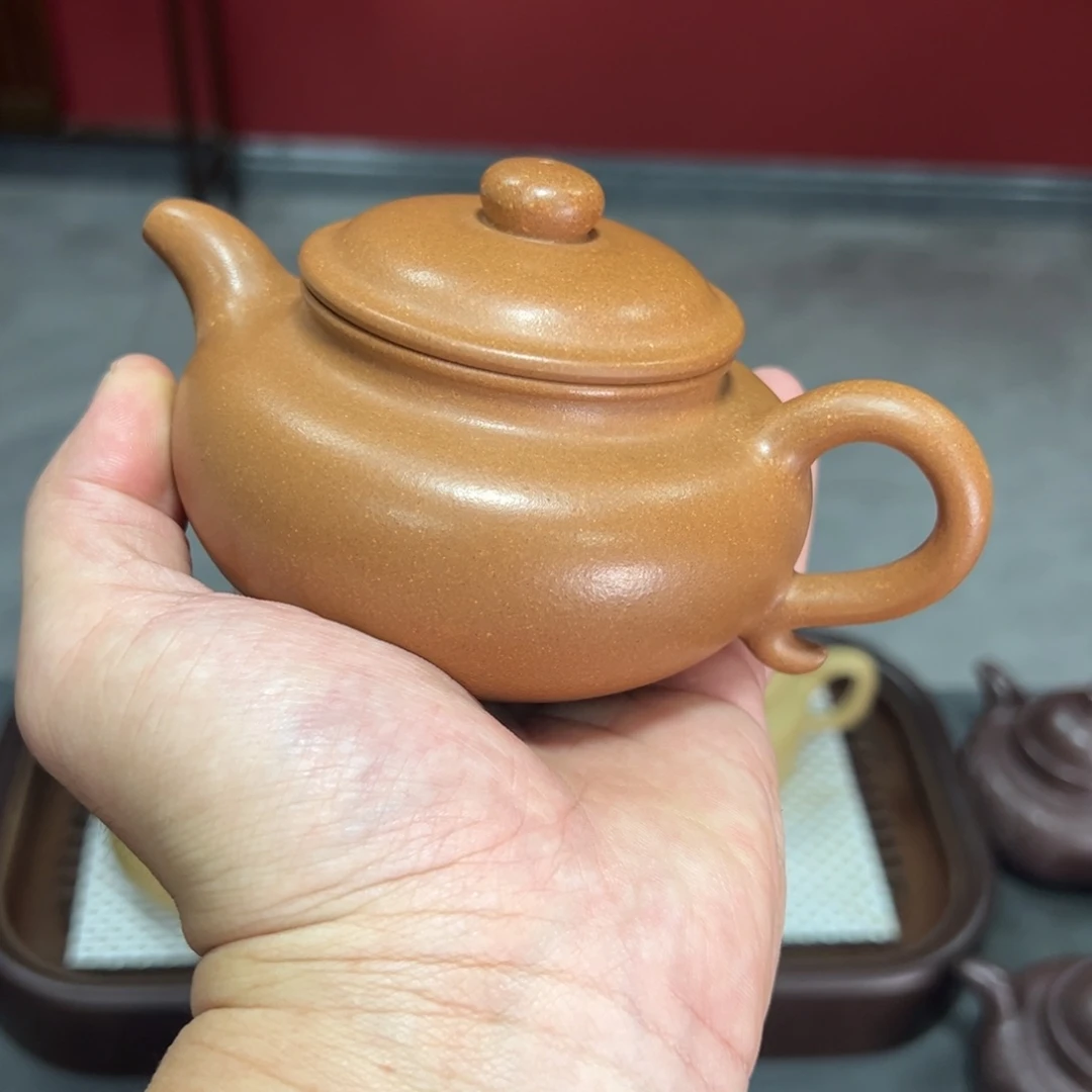 茶壶紫砂老段仿古