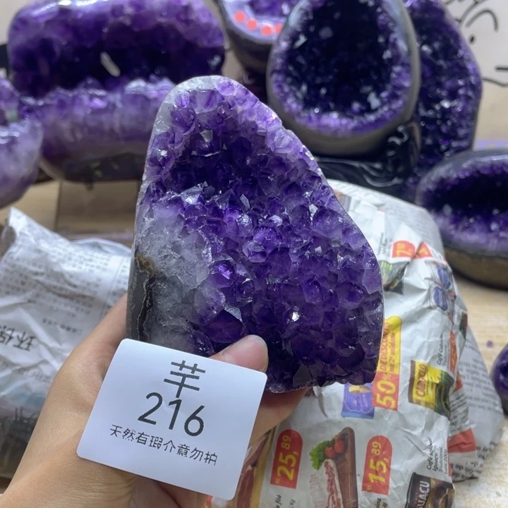 未镶嵌珠宝半成品紫晶