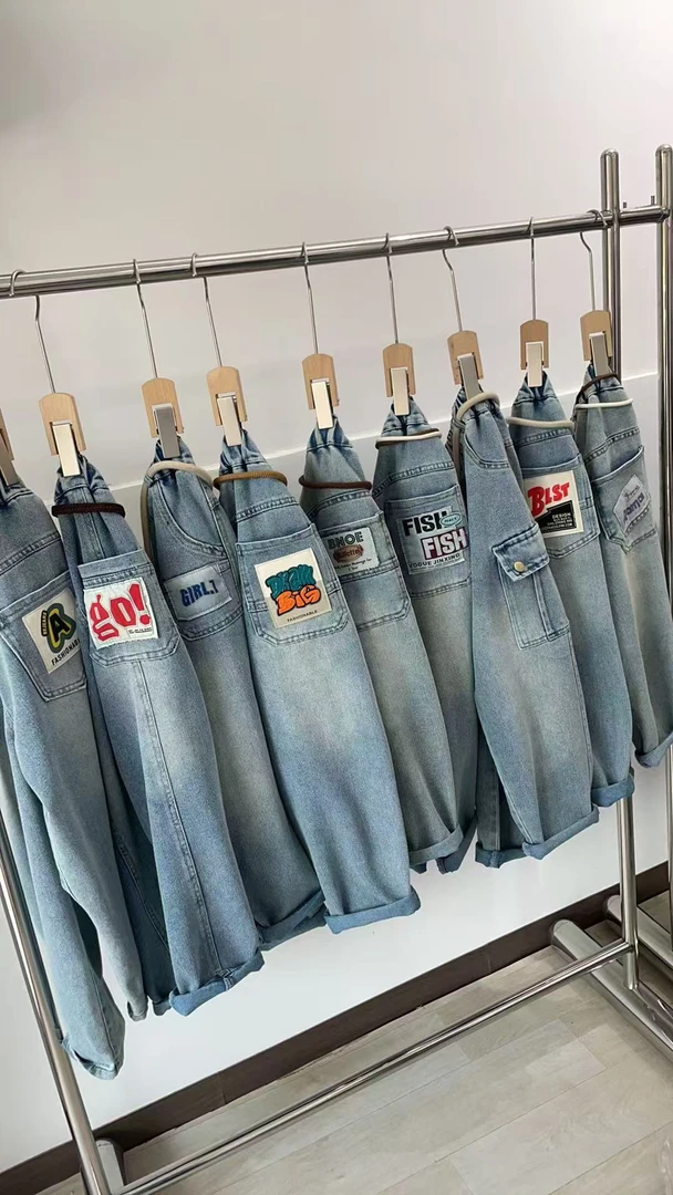 儿童春款牛仔裤，时尚洋气韩系