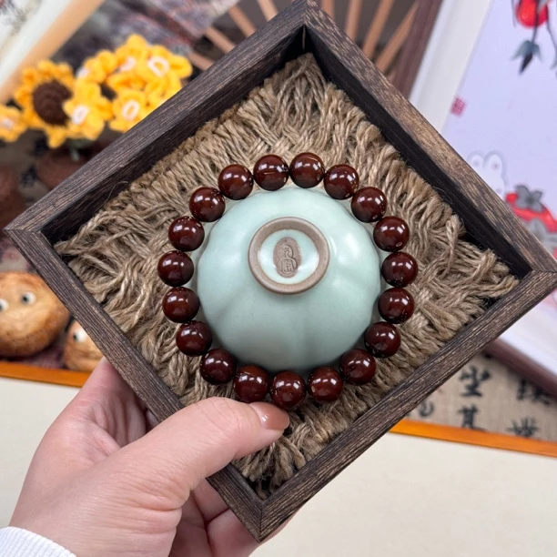 黑金红紫金鼠椰香味手串男女文玩盘玩绕指柔