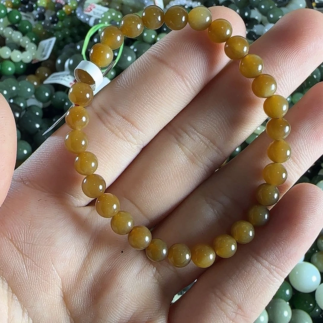 和田玉手链未镶嵌93