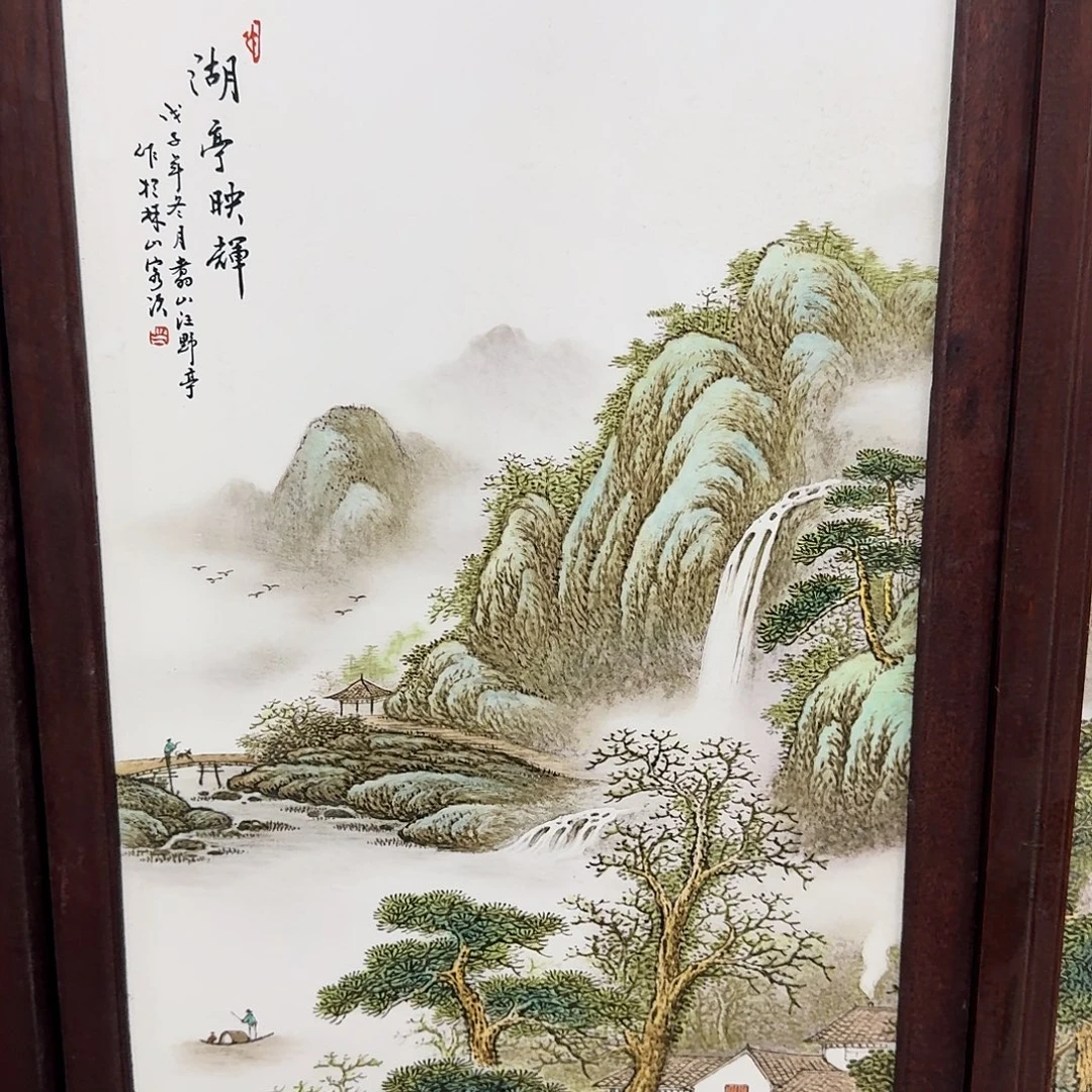 陶摆件瓷板画瓷板画