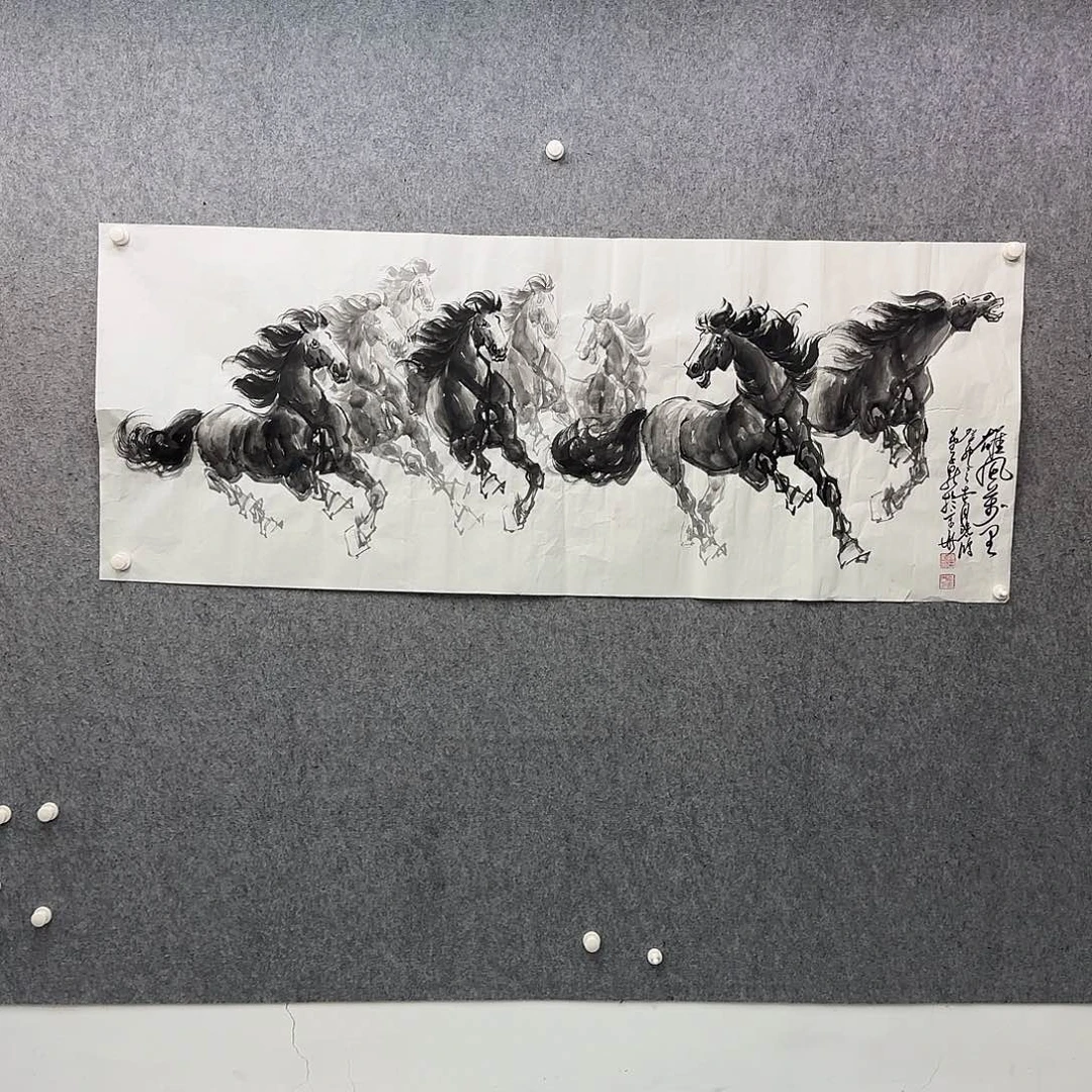 书法书法作品多次参加