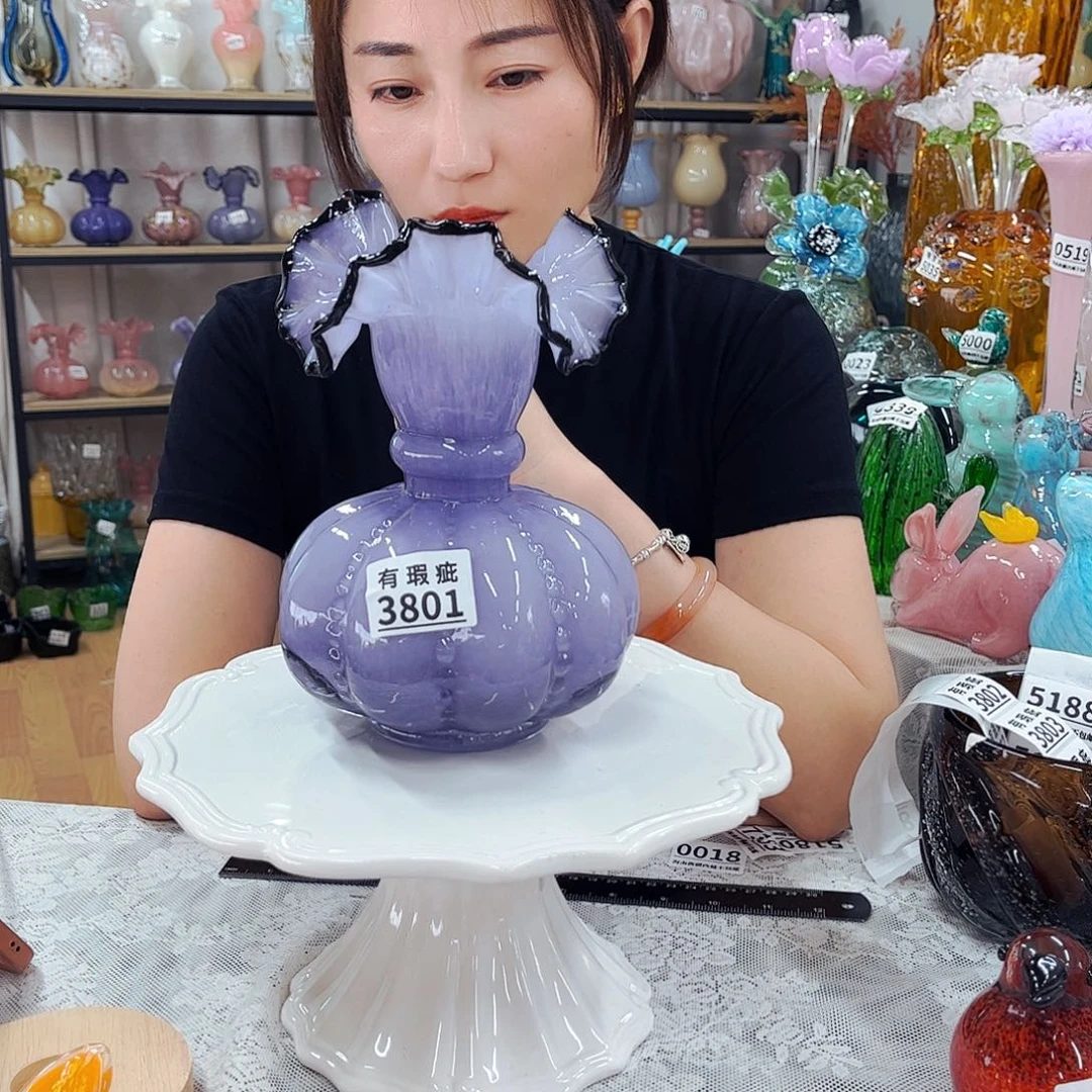 3801微瑕 家悦琉璃摆件福利