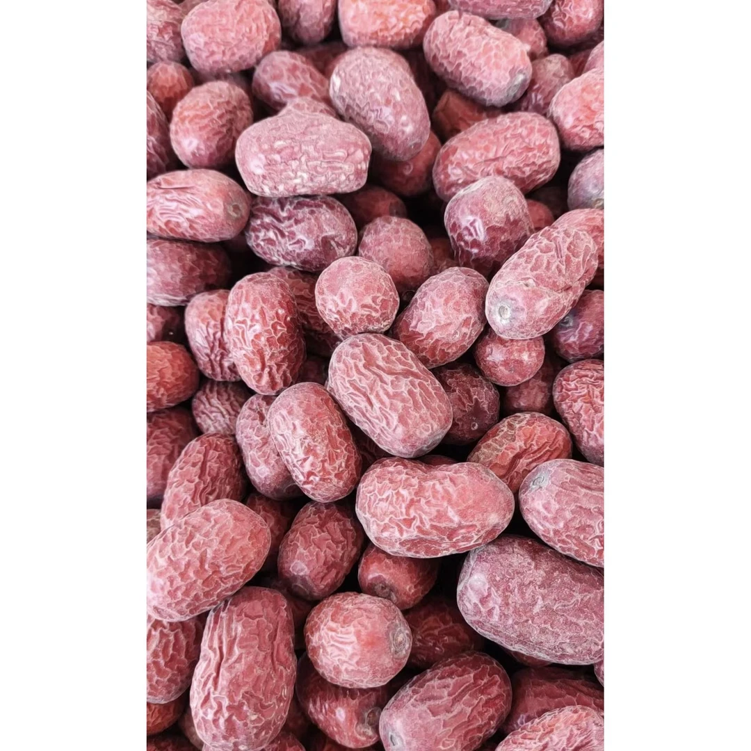 新疆若羌灰枣吊干未清洗原生态带土带灰核小肉厚自然晒干特产