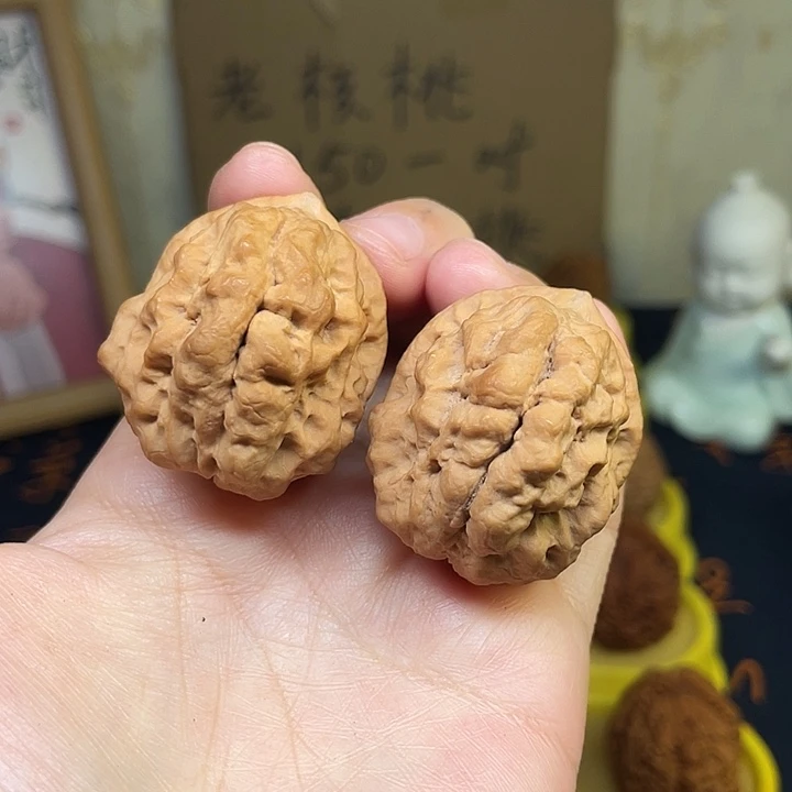 文玩核桃把件17、山羊王38