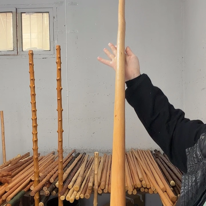 山***人秦岭石山红荀子武术棍