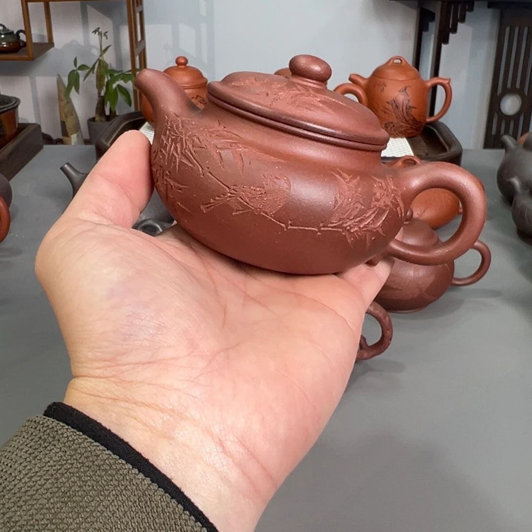 紫砂茶壶底槽清仿古