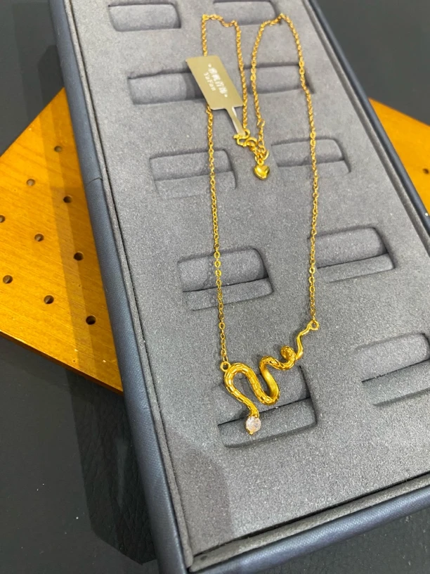 铜合金项链 新品定制灵蛇项链