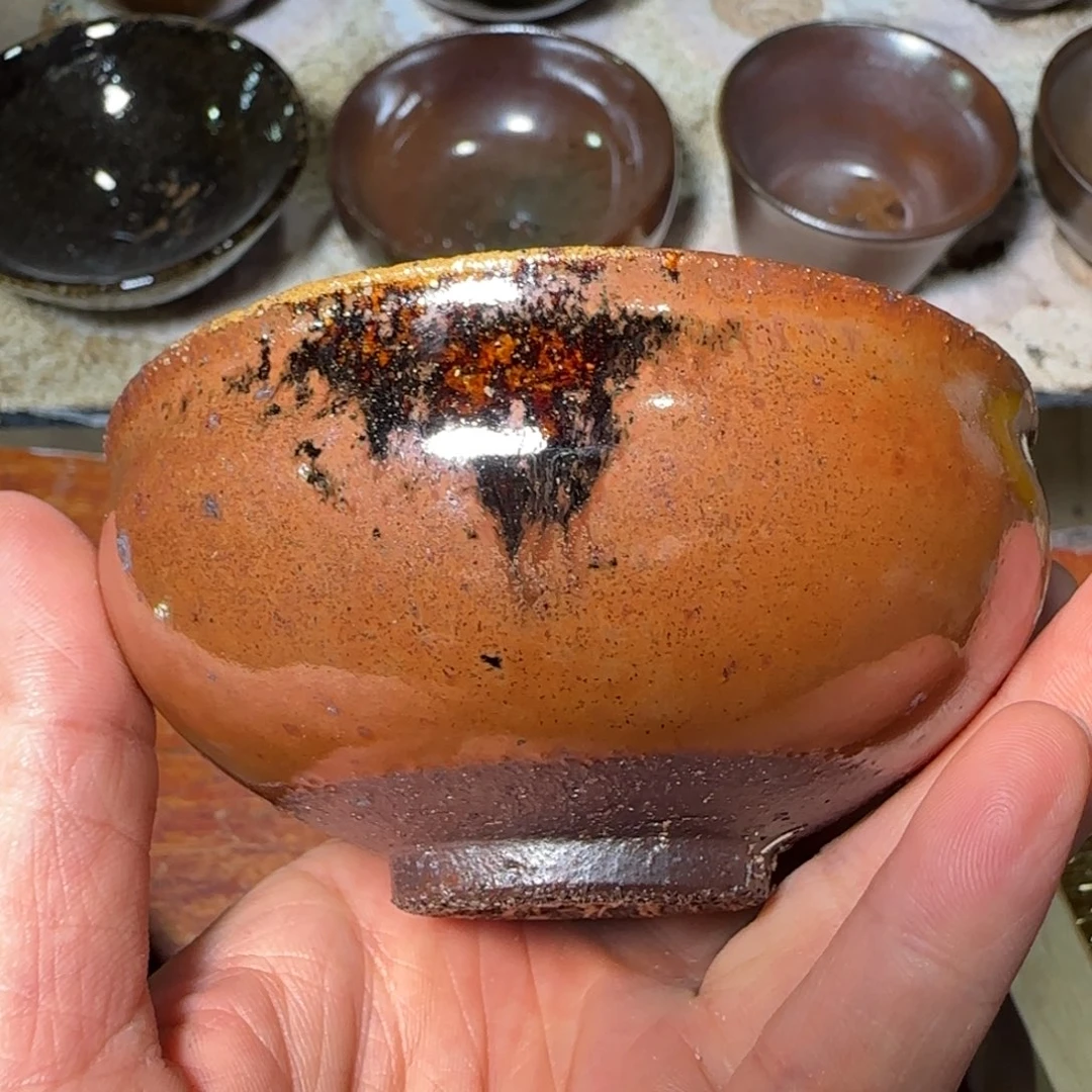 顺***水柴烧建盏茶盏茶杯147