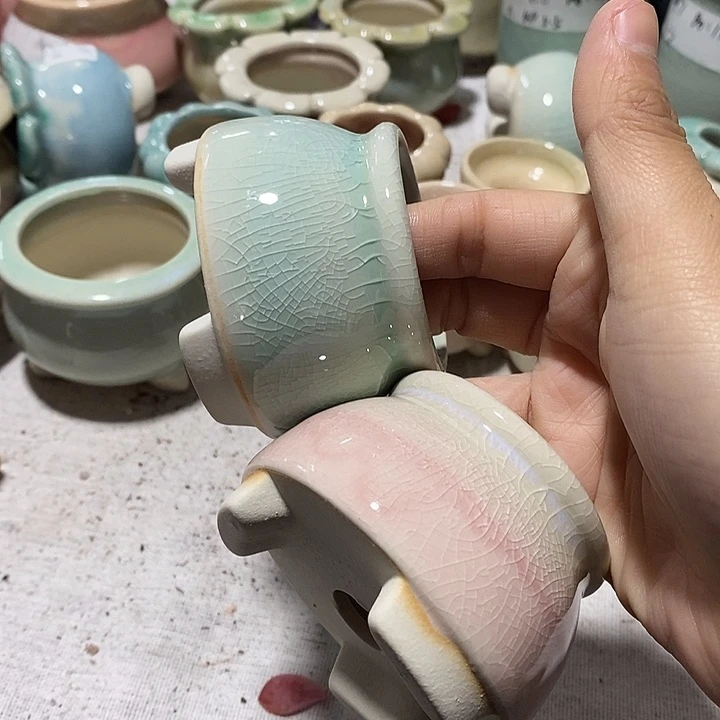 红陶【满10米包邮默认微瑕疵】2个