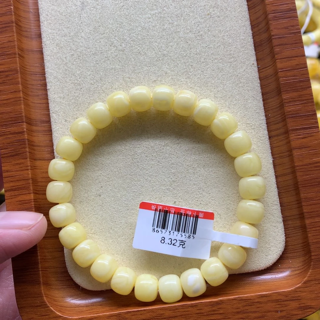 蜜蜡手链未镶嵌蜜蜡