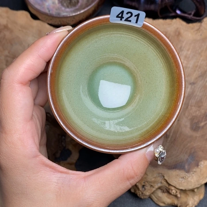 茶盏建窑建盏主人杯421