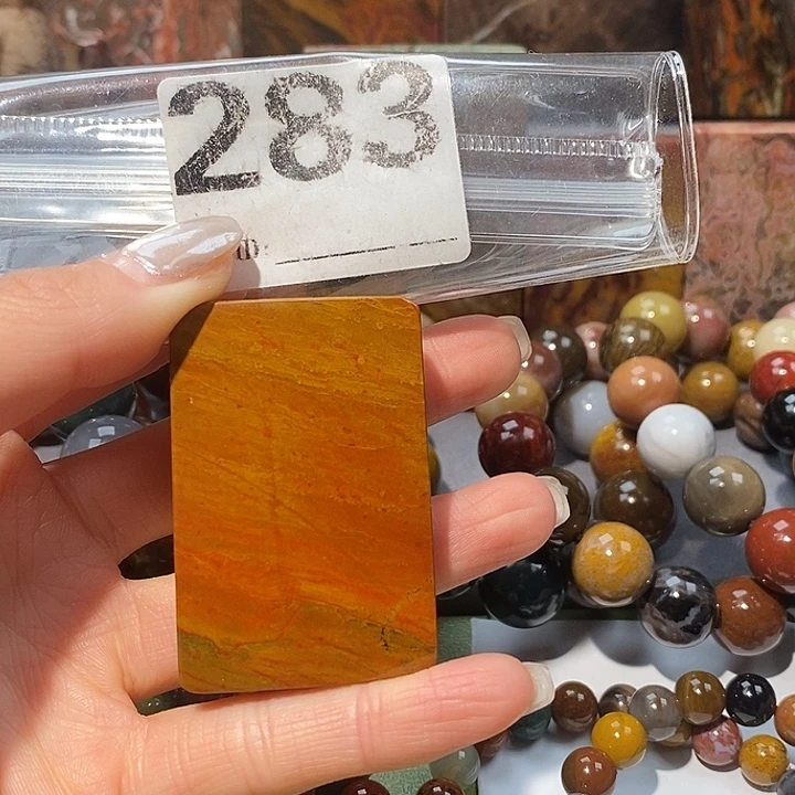 硅化玉未镶嵌天然北票树化玉吊坠