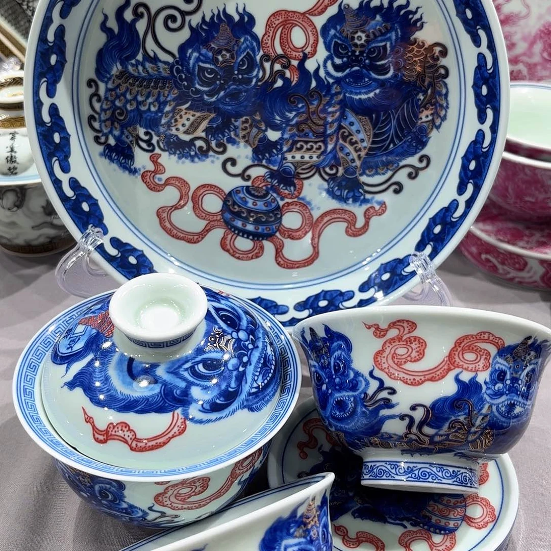 瓷片景德镇瓷器精品展示