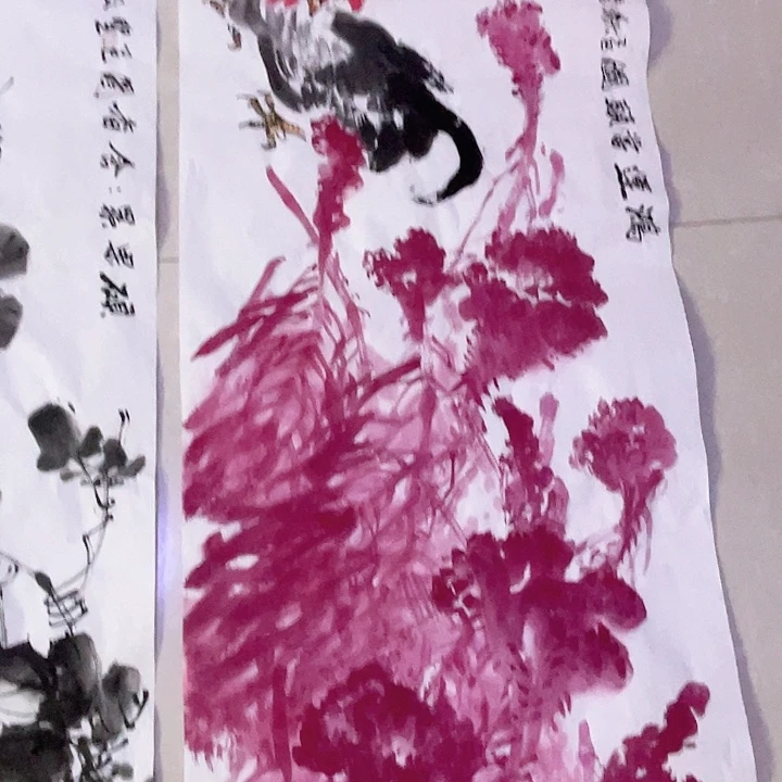 国画张圣敏先生纯手绘作品