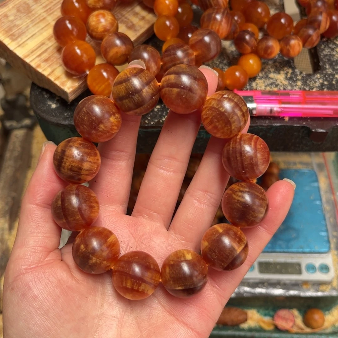 松木（琥珀木）手串/手链2.0树根