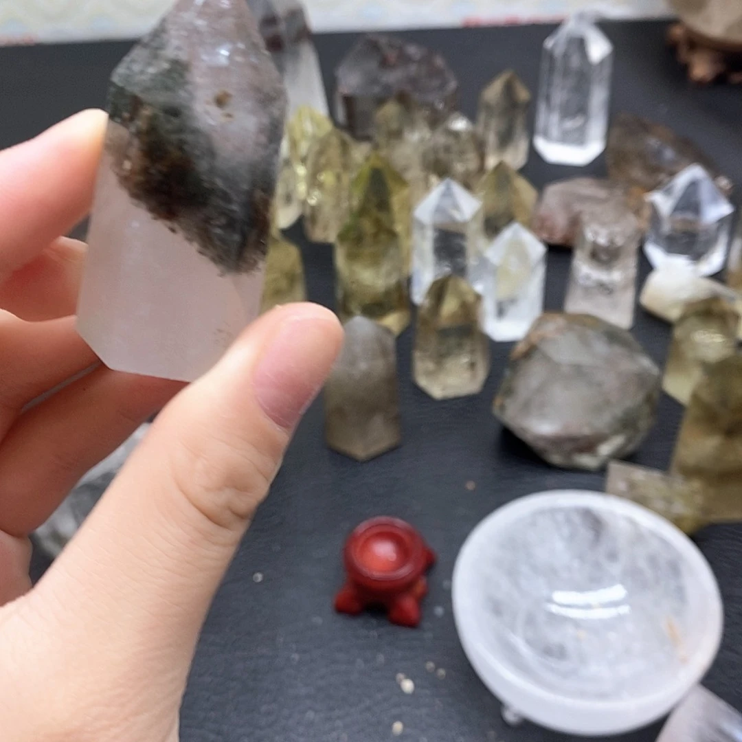 未镶嵌颈饰水晶水晶石109