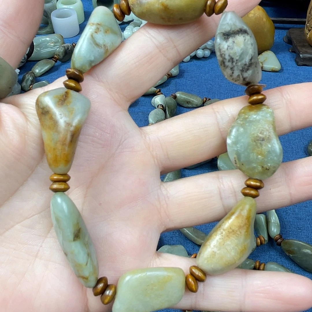 和田玉（糖玉）珠宝奇石未镶嵌@**@