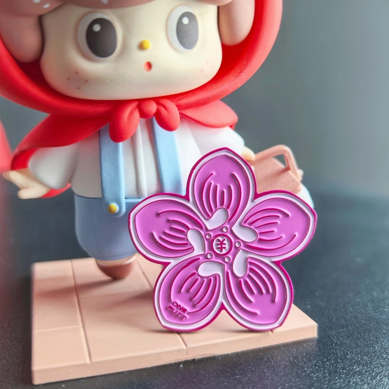 ONEPUTT【有钱花有桃花】高尔夫球位标MARK马克