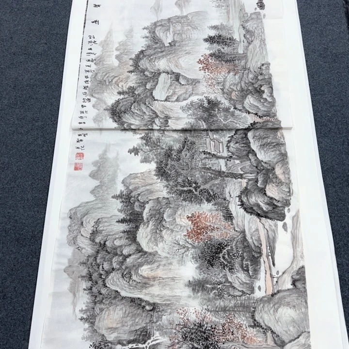 国画纯手绘作品欣赏图