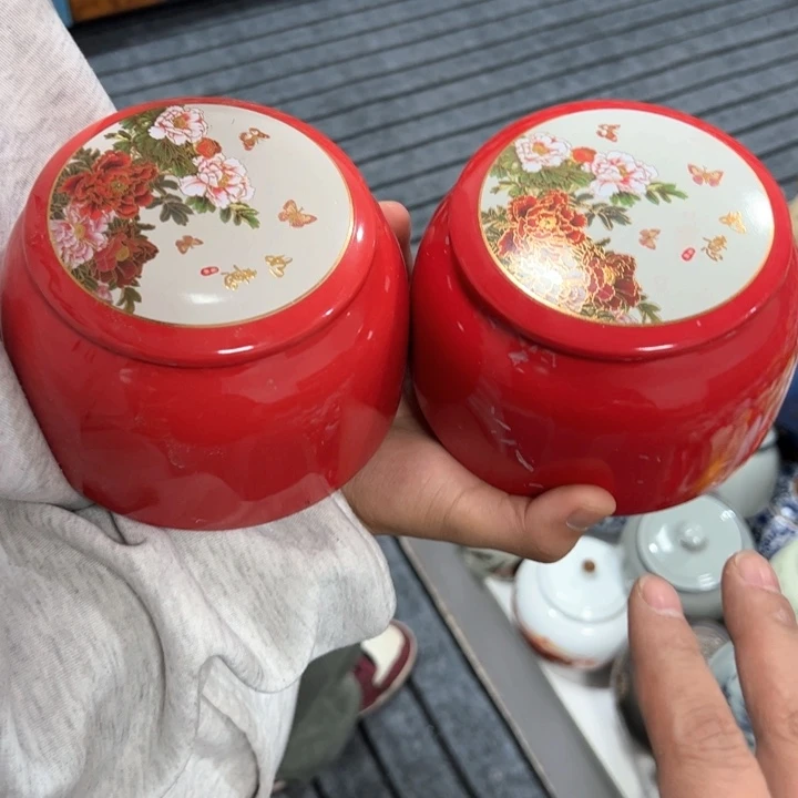 罐茶叶罐陶瓷家用储物罐瑕疵品