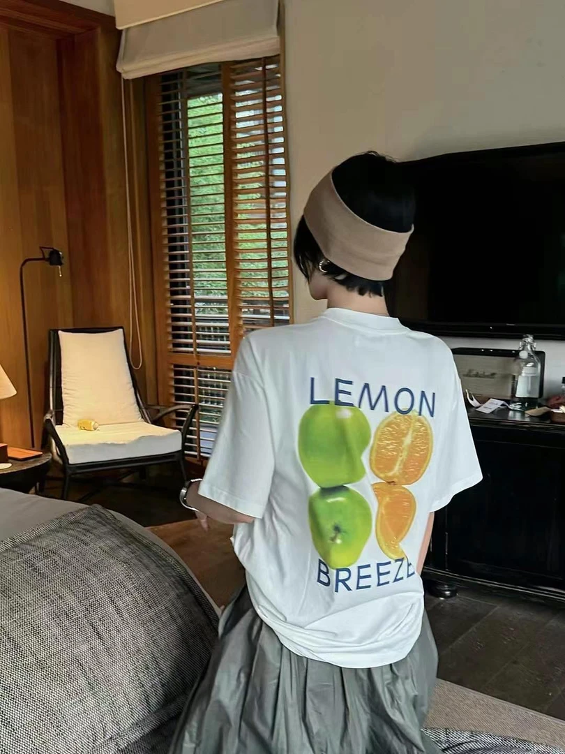 LIS&AZ-苹果图案T恤th5236