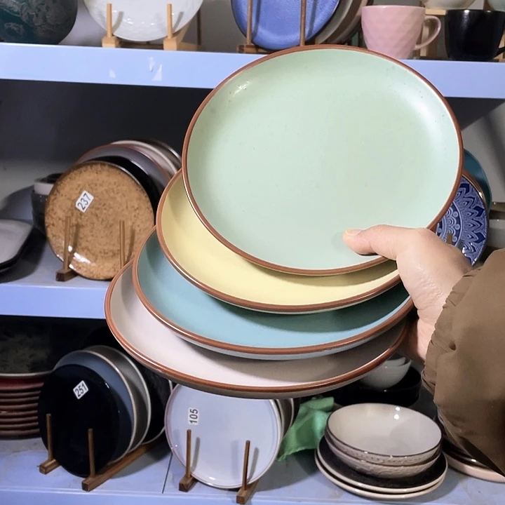 瓷4只高温釉下彩陶瓷餐具类型