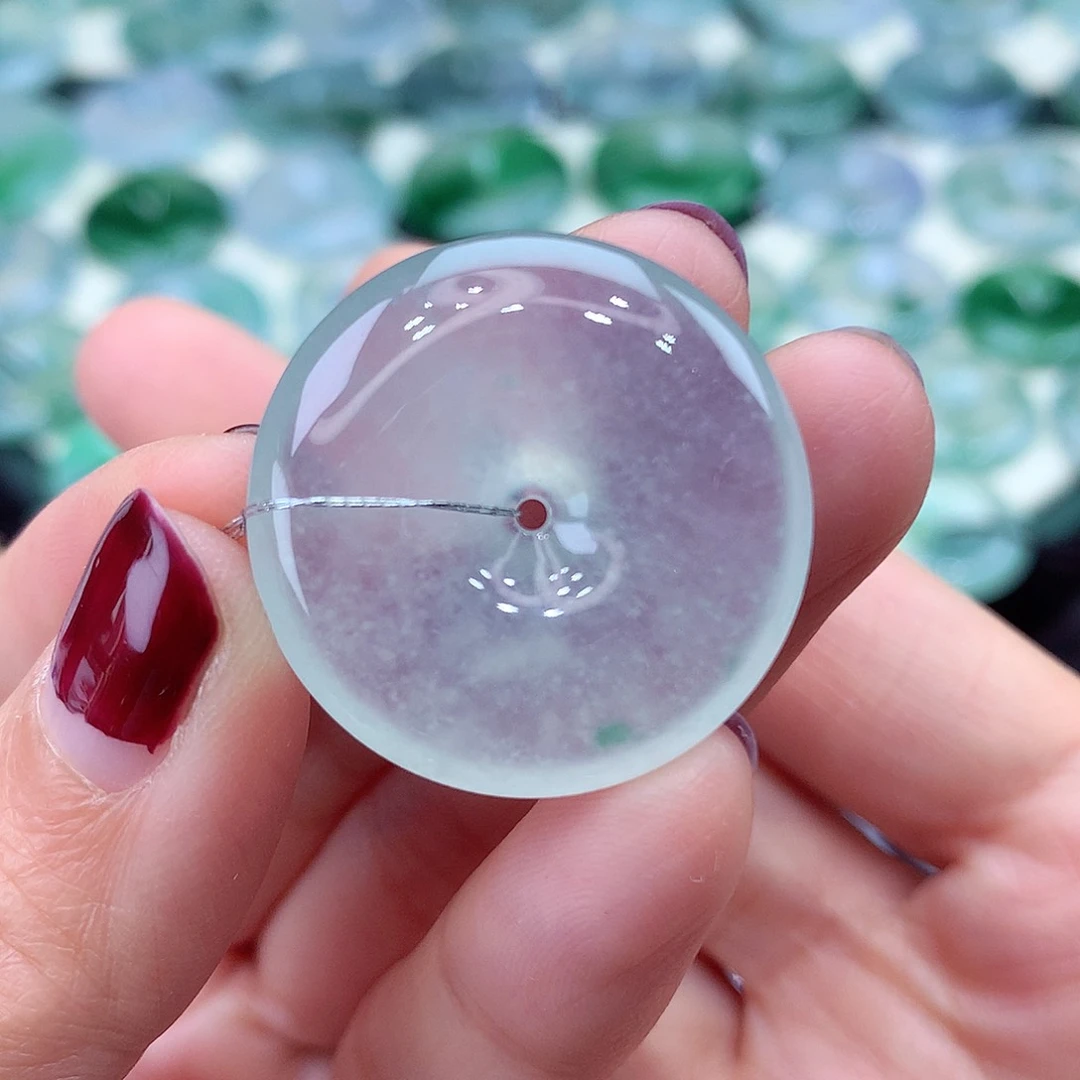 颈饰未镶嵌翡翠编号53-尺寸27/5.9