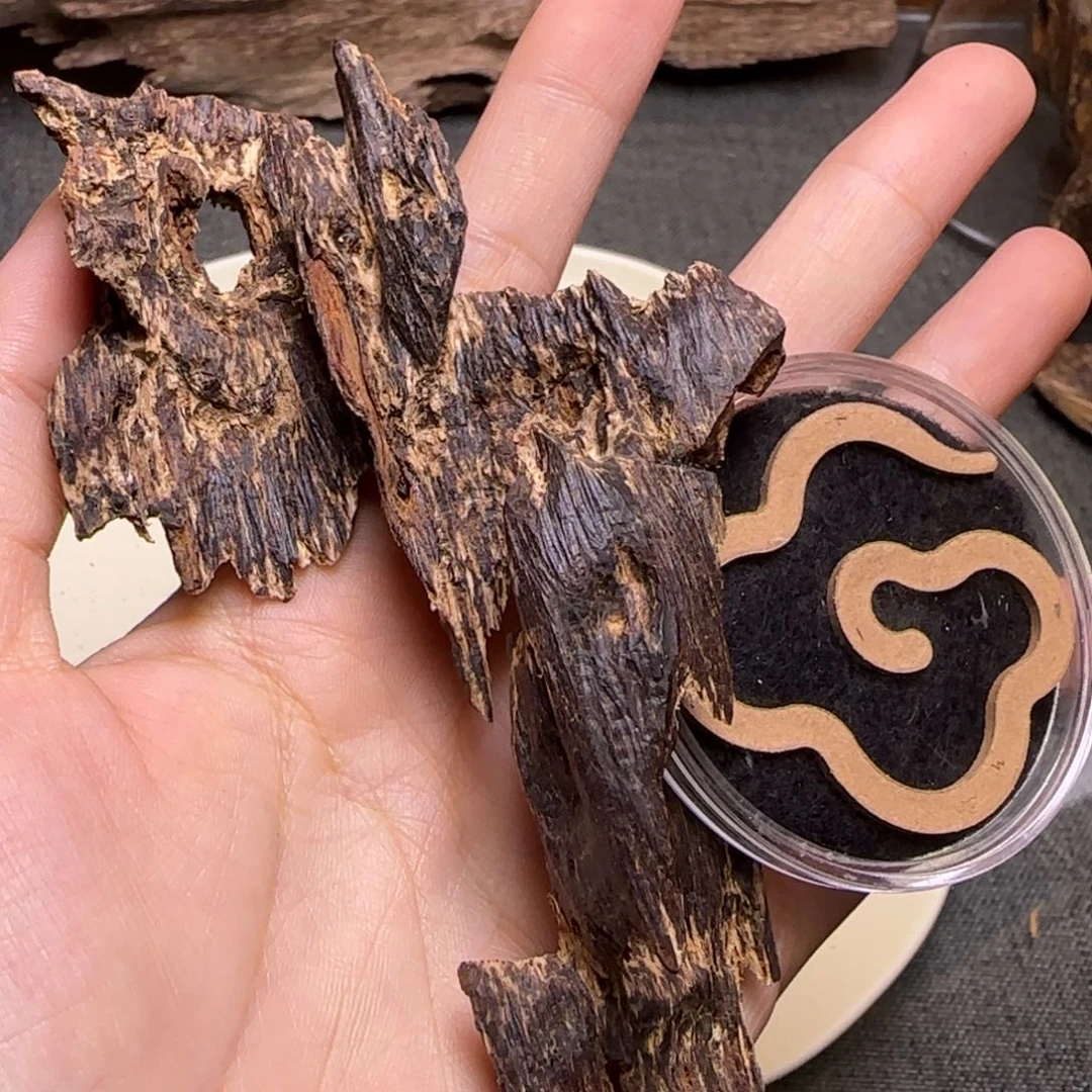 海南黑油沉水树心15.7克