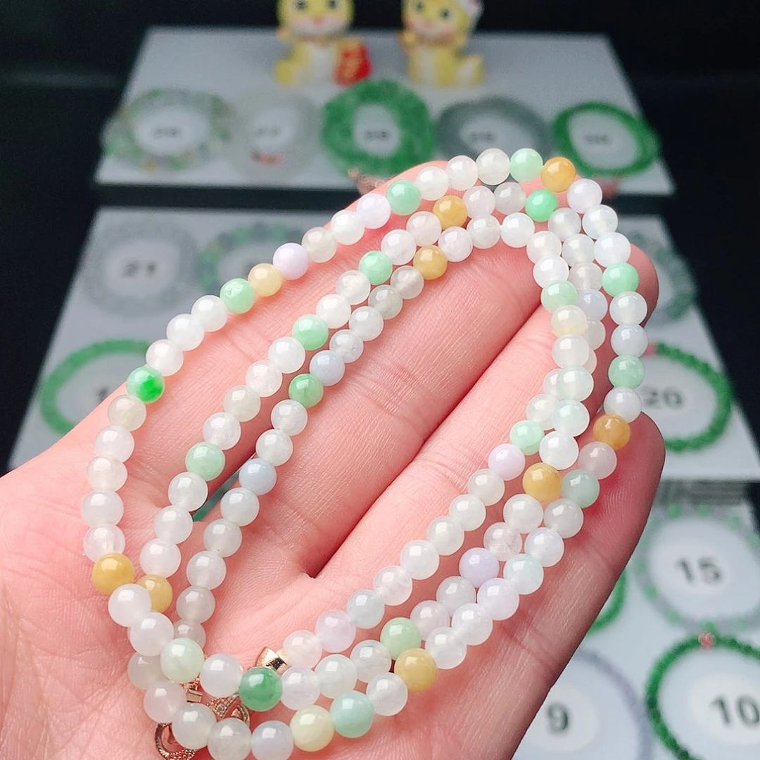 翡翠未镶嵌手链翡翠