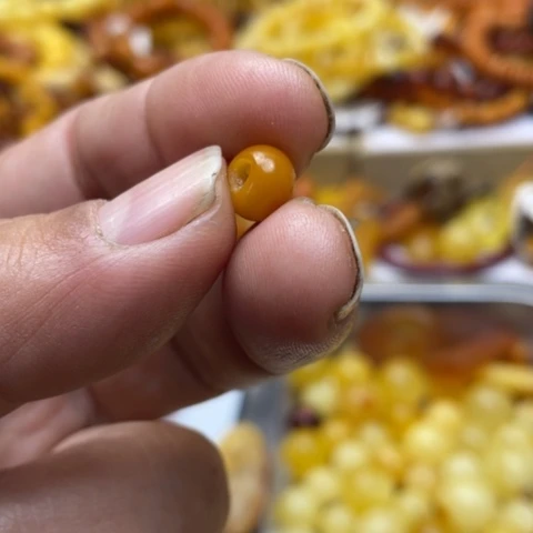 手串琥珀未镶嵌吊坠