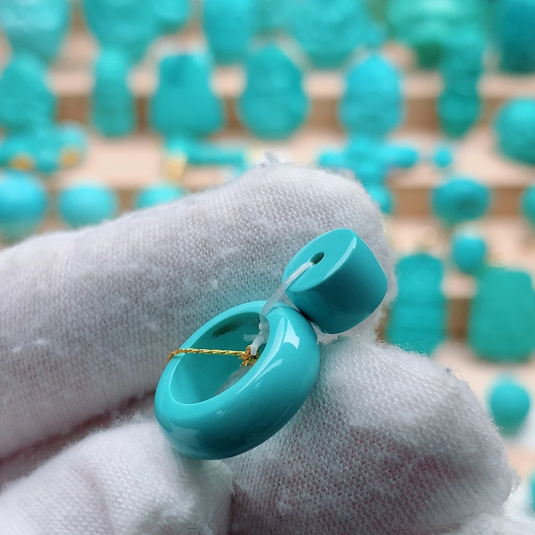 绿松石未镶嵌跑环