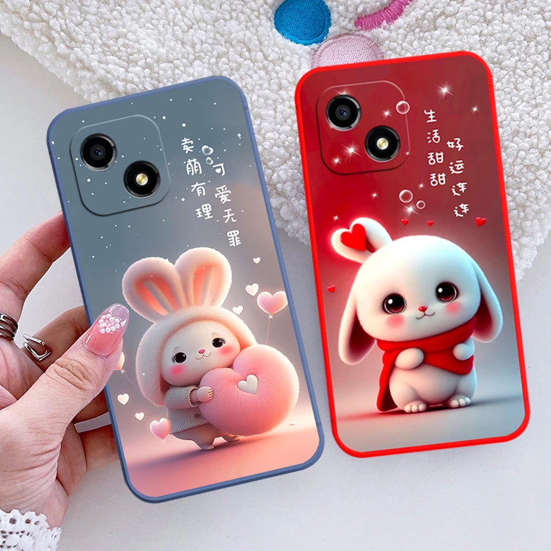 适用华为荣耀畅玩30手机壳VNE-AN00全包边防摔硅胶软壳新款卡通套