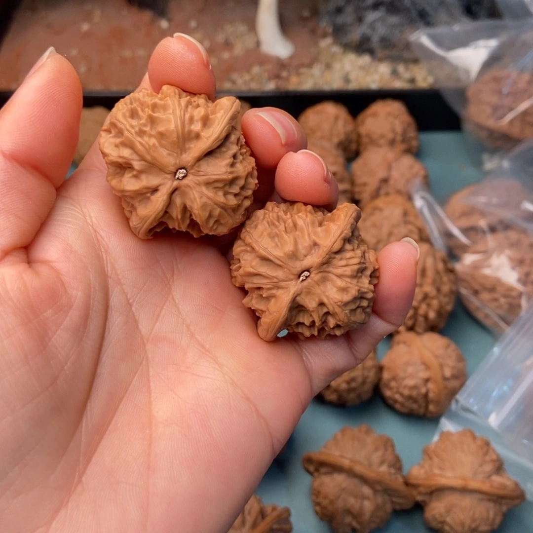 吊坠文玩核桃野狼3